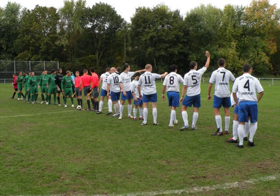 Vor dem Spiel wird alles gründlich vorbereitet!